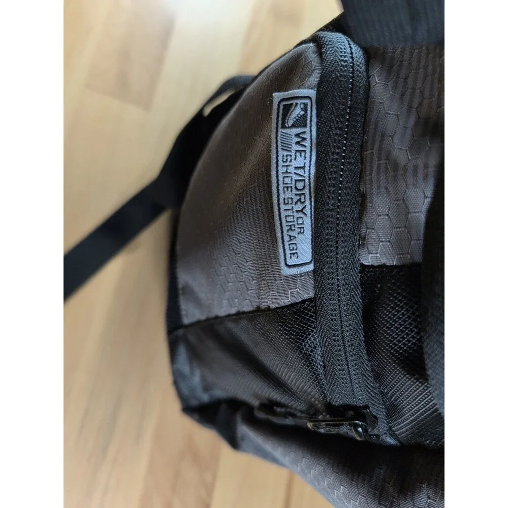 OGIO X-Fit Backpack 23 Liter Black/Gray Golf  Gym Day Pack HP SUSE Embroidered